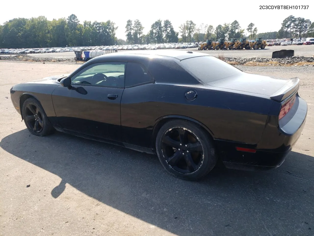 2C3CDYBT8EH101737 2014 Dodge Challenger R/T