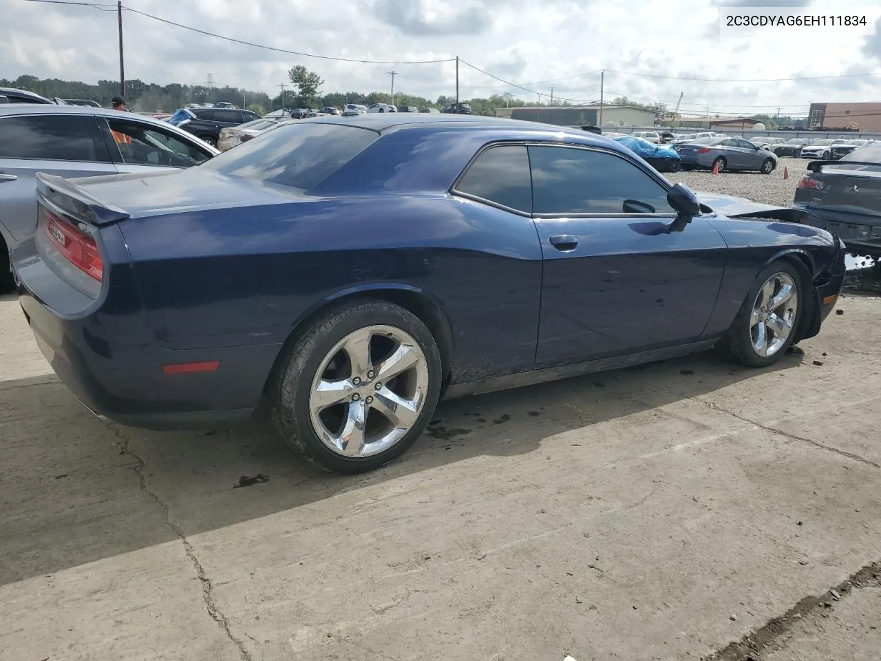 2014 Dodge Challenger Sxt VIN: 2C3CDYAG6EH111834 Lot: 71043274