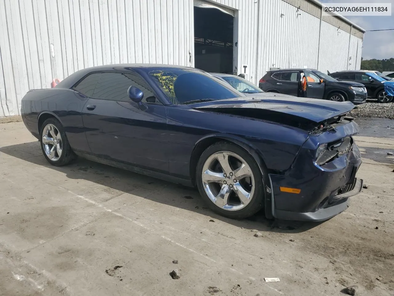 2014 Dodge Challenger Sxt VIN: 2C3CDYAG6EH111834 Lot: 71043274