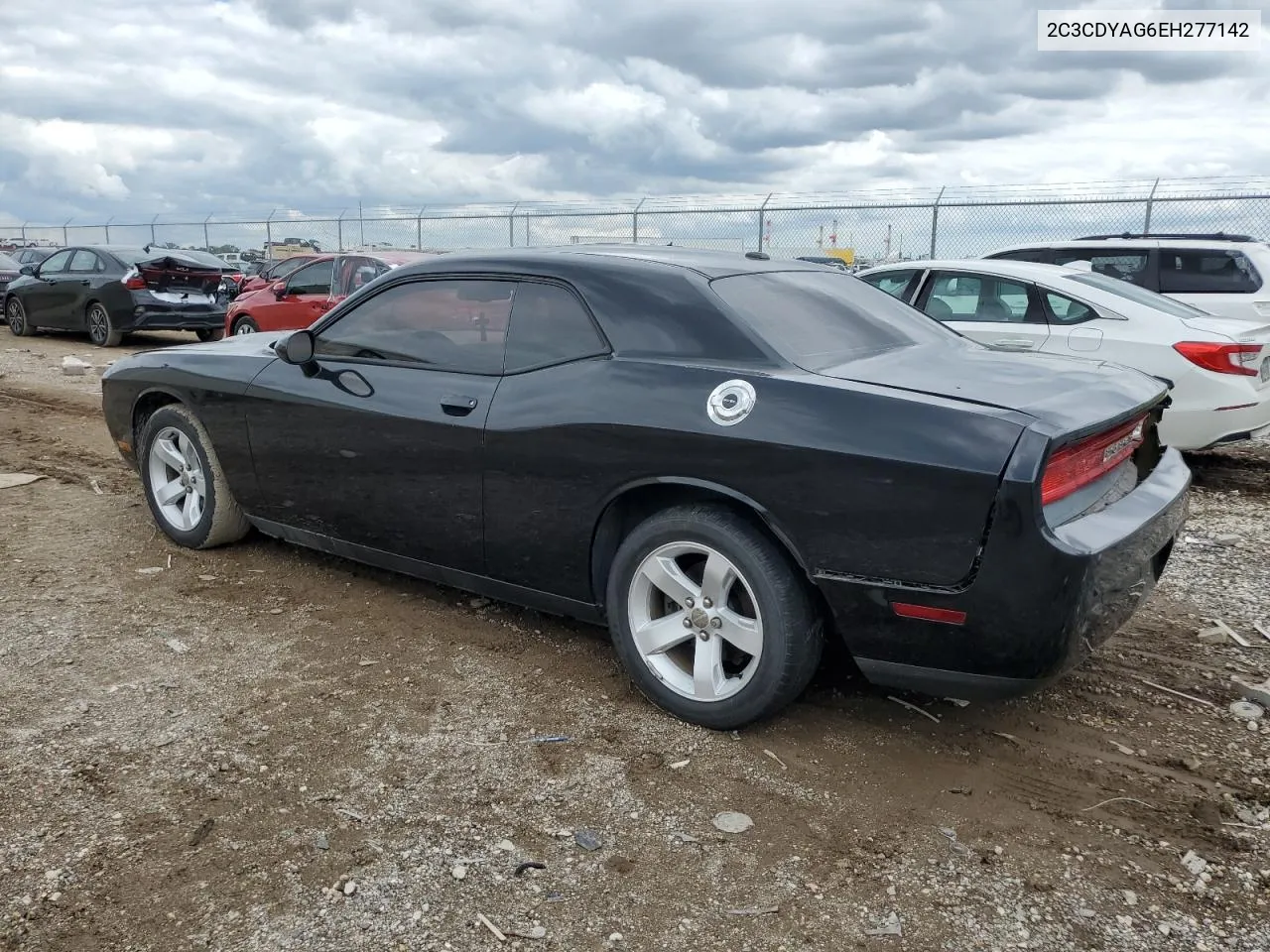 2014 Dodge Challenger Sxt VIN: 2C3CDYAG6EH277142 Lot: 71244954