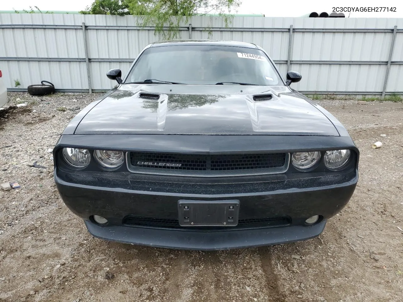 2014 Dodge Challenger Sxt VIN: 2C3CDYAG6EH277142 Lot: 71244954