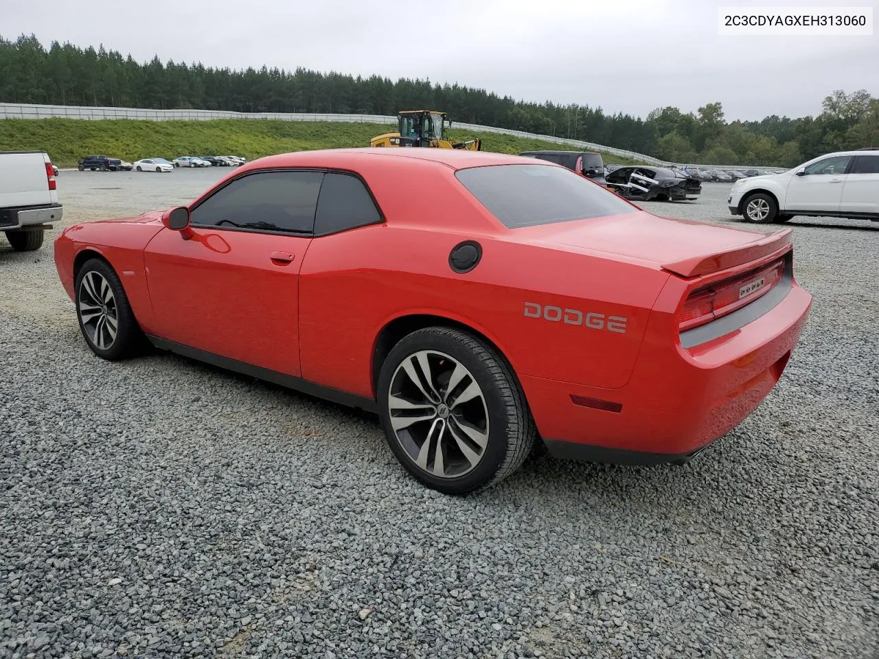 2014 Dodge Challenger Sxt VIN: 2C3CDYAGXEH313060 Lot: 71398964