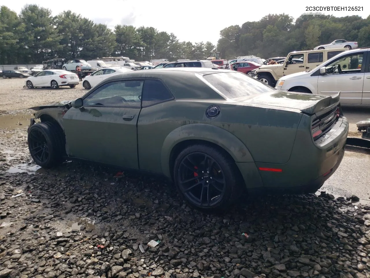 2014 Dodge Challenger R/T VIN: 2C3CDYBT0EH126521 Lot: 71803194