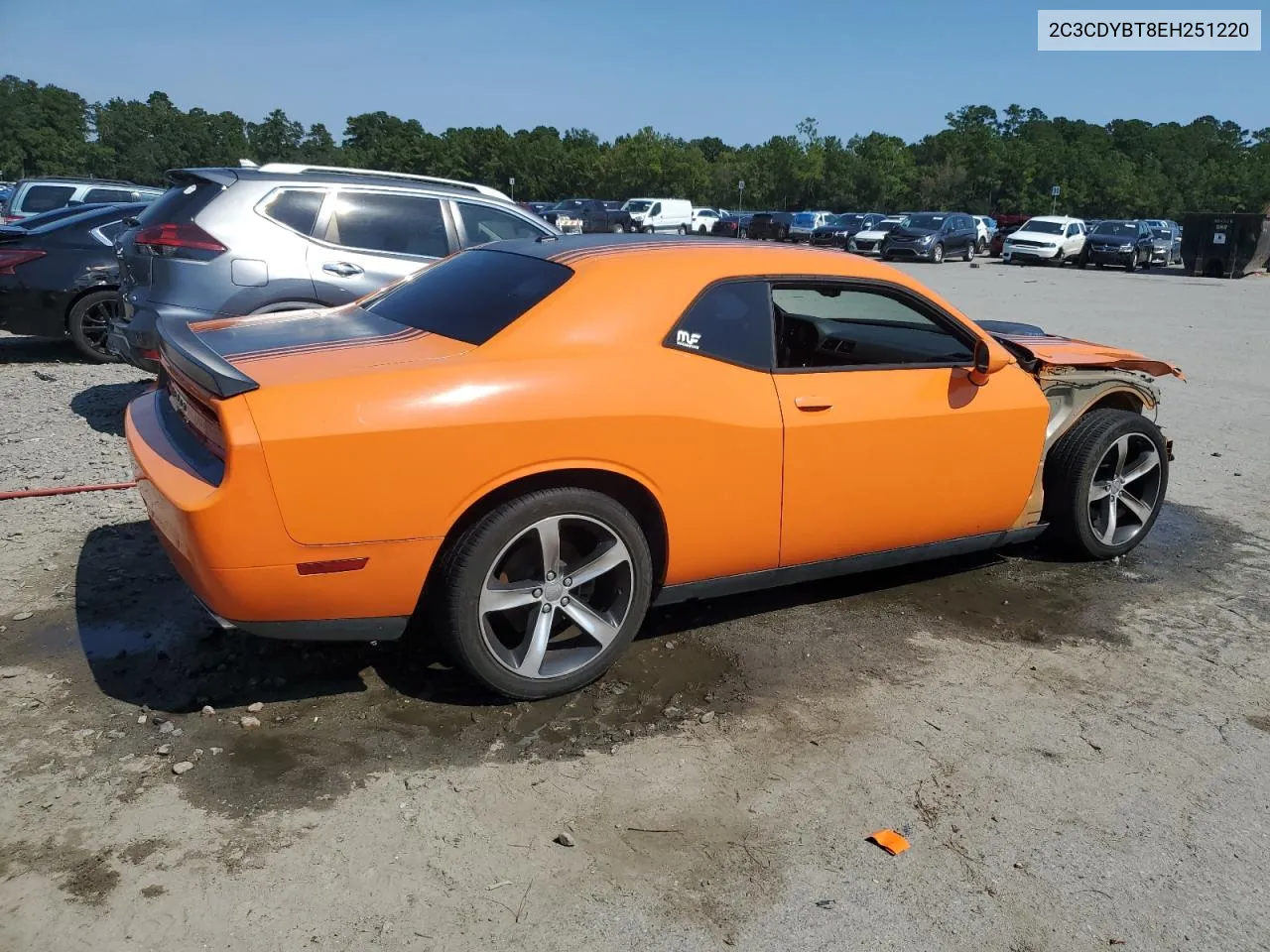 2014 Dodge Challenger R/T VIN: 2C3CDYBT8EH251220 Lot: 72206654