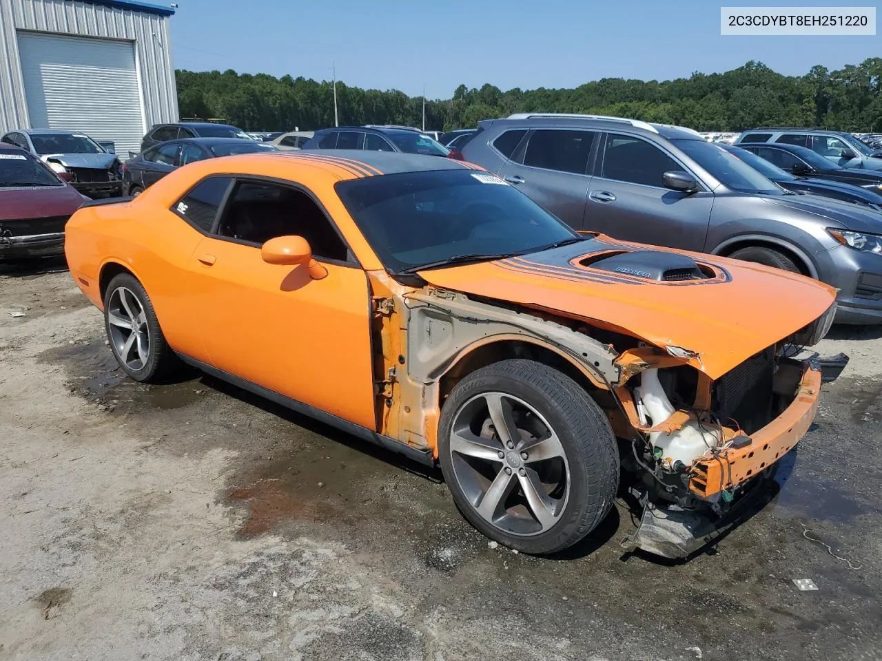 2014 Dodge Challenger R/T VIN: 2C3CDYBT8EH251220 Lot: 72206654