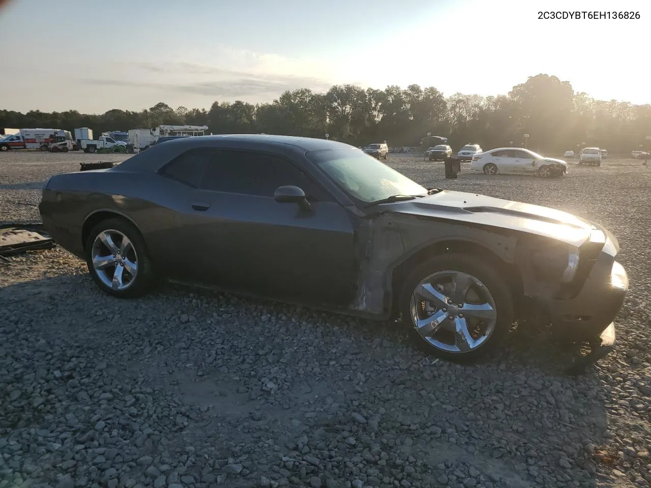 2014 Dodge Challenger R/T VIN: 2C3CDYBT6EH136826 Lot: 72355944