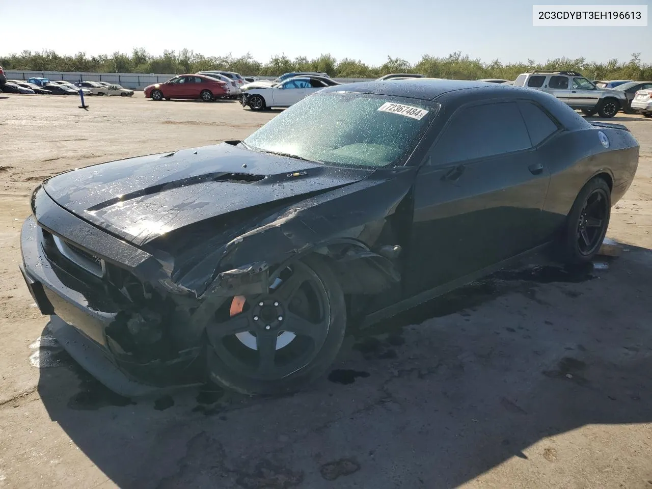 2014 Dodge Challenger R/T VIN: 2C3CDYBT3EH196613 Lot: 72367484