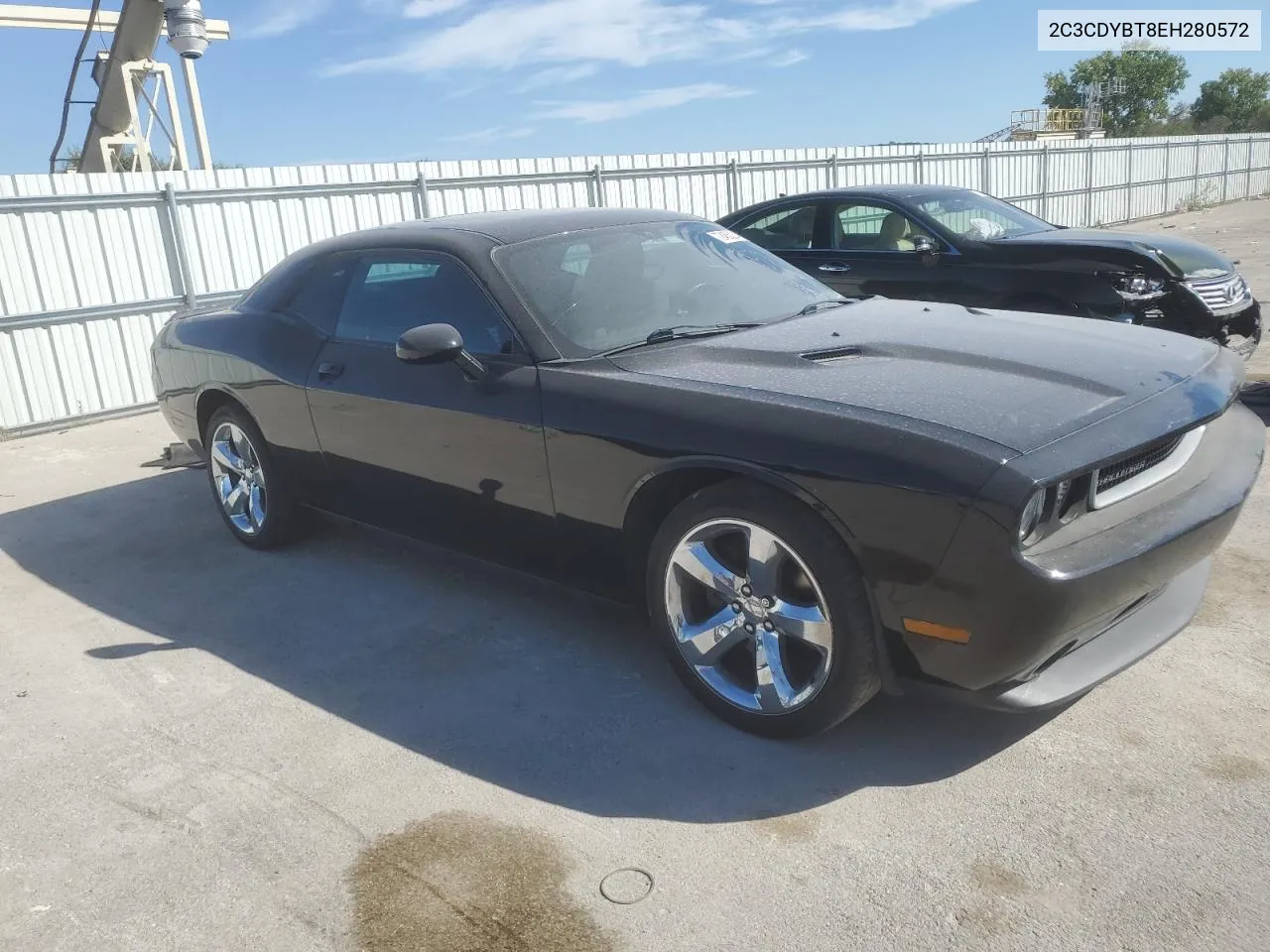 2014 Dodge Challenger R/T VIN: 2C3CDYBT8EH280572 Lot: 72455224