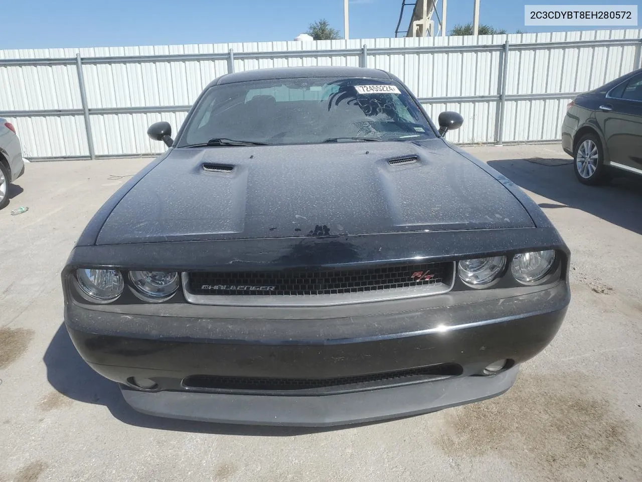 2014 Dodge Challenger R/T VIN: 2C3CDYBT8EH280572 Lot: 72455224