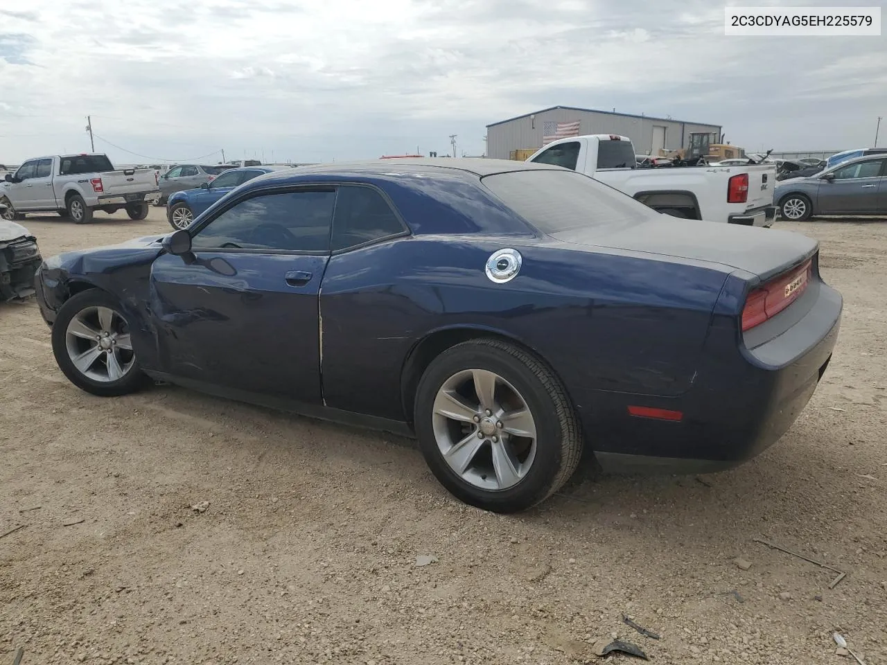 2014 Dodge Challenger Sxt VIN: 2C3CDYAG5EH225579 Lot: 72506064