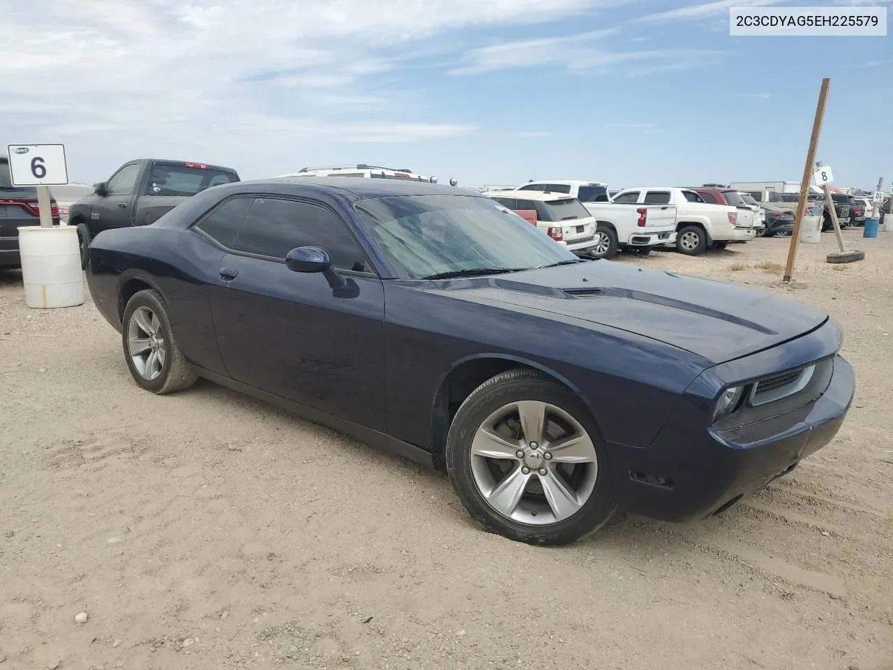 2014 Dodge Challenger Sxt VIN: 2C3CDYAG5EH225579 Lot: 72506064