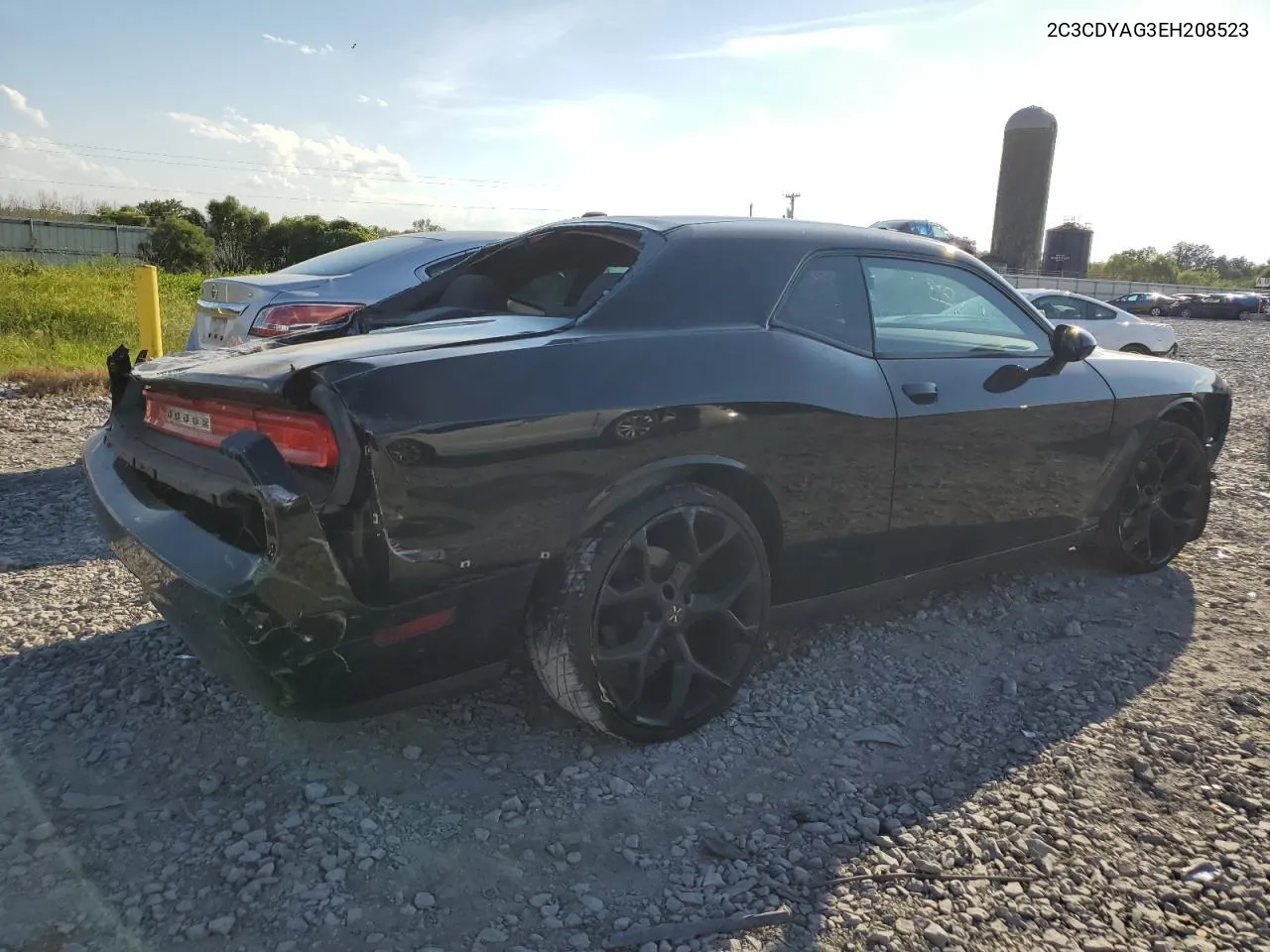 2014 Dodge Challenger Sxt VIN: 2C3CDYAG3EH208523 Lot: 72553994