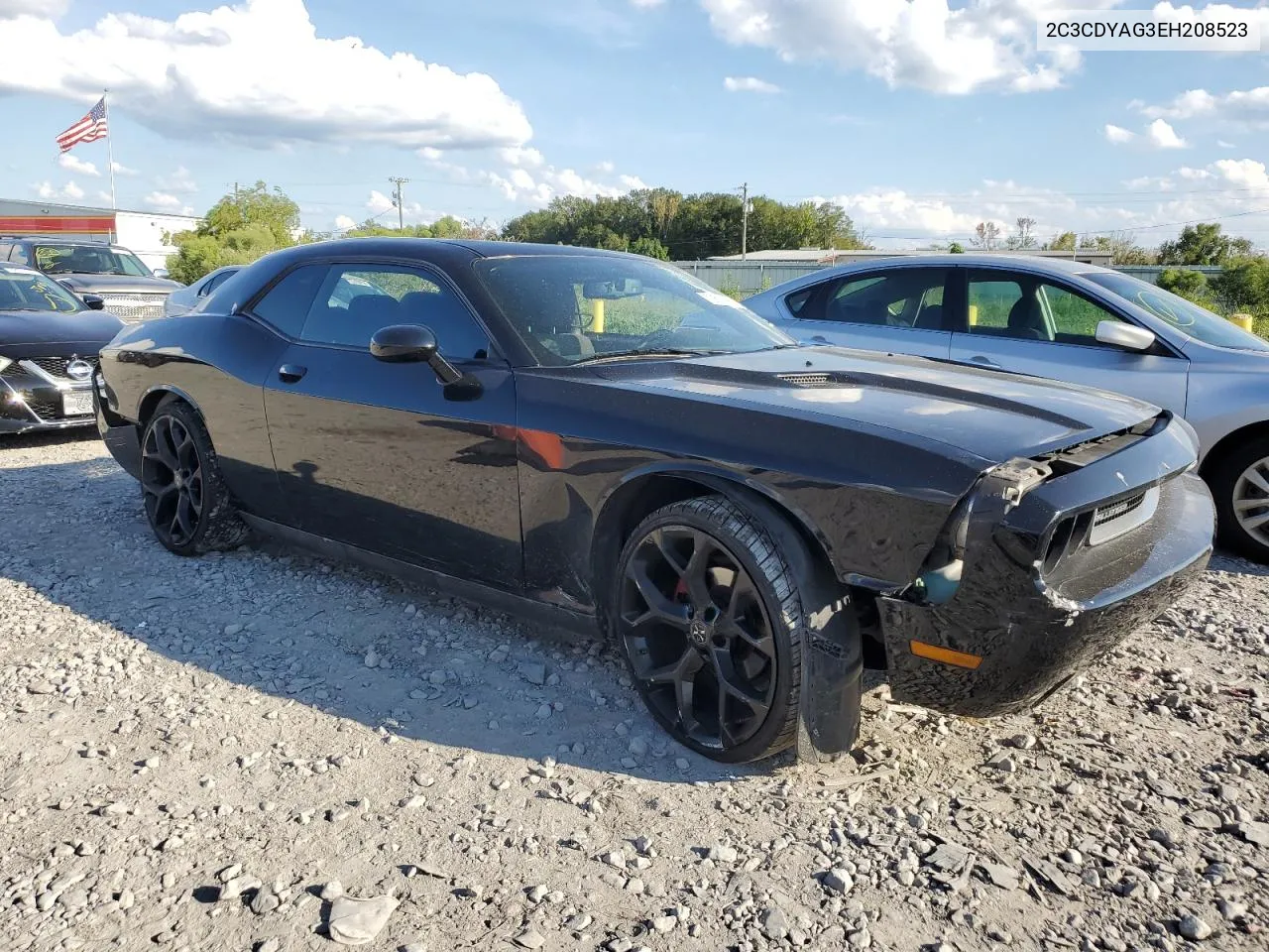 2014 Dodge Challenger Sxt VIN: 2C3CDYAG3EH208523 Lot: 72553994