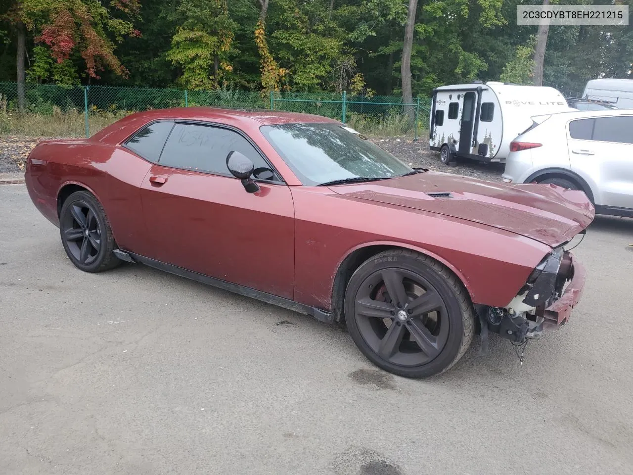 2014 Dodge Challenger R/T VIN: 2C3CDYBT8EH221215 Lot: 72631384