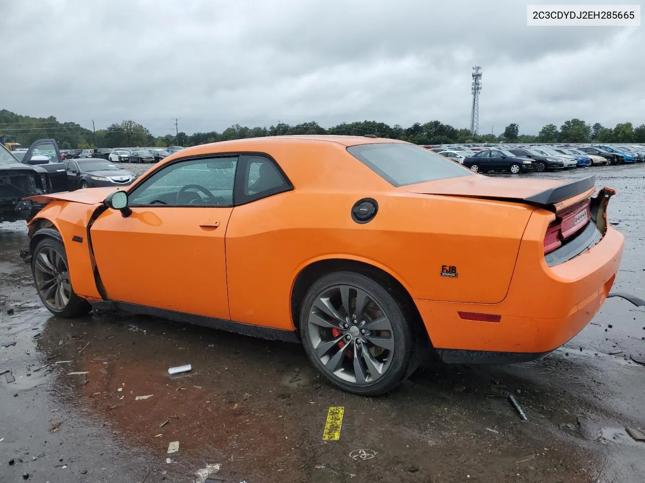 2014 Dodge Challenger Srt8 Core VIN: 2C3CDYDJ2EH285665 Lot: 72774564