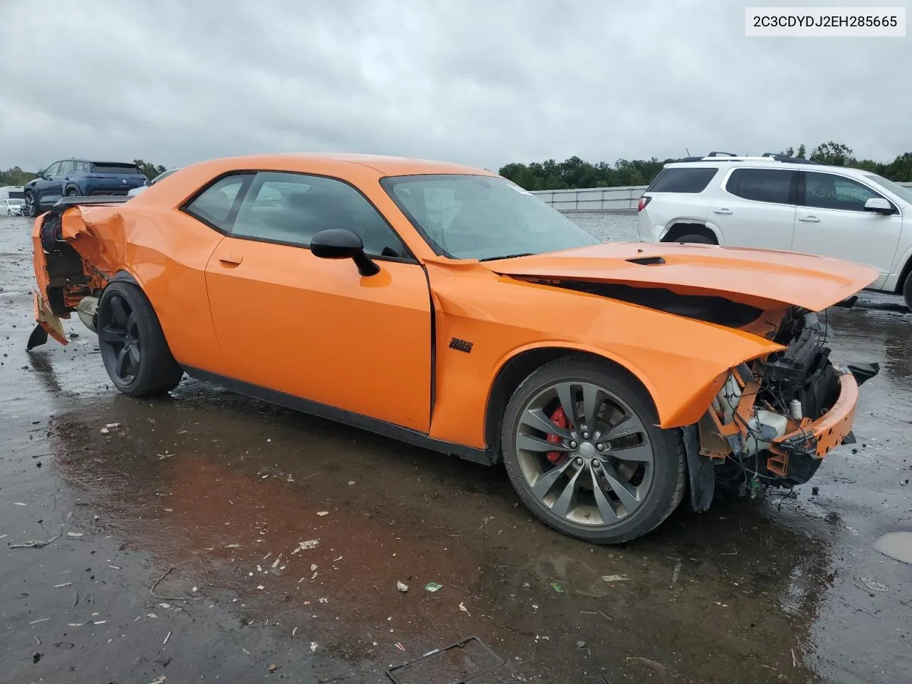 2014 Dodge Challenger Srt8 Core VIN: 2C3CDYDJ2EH285665 Lot: 72774564