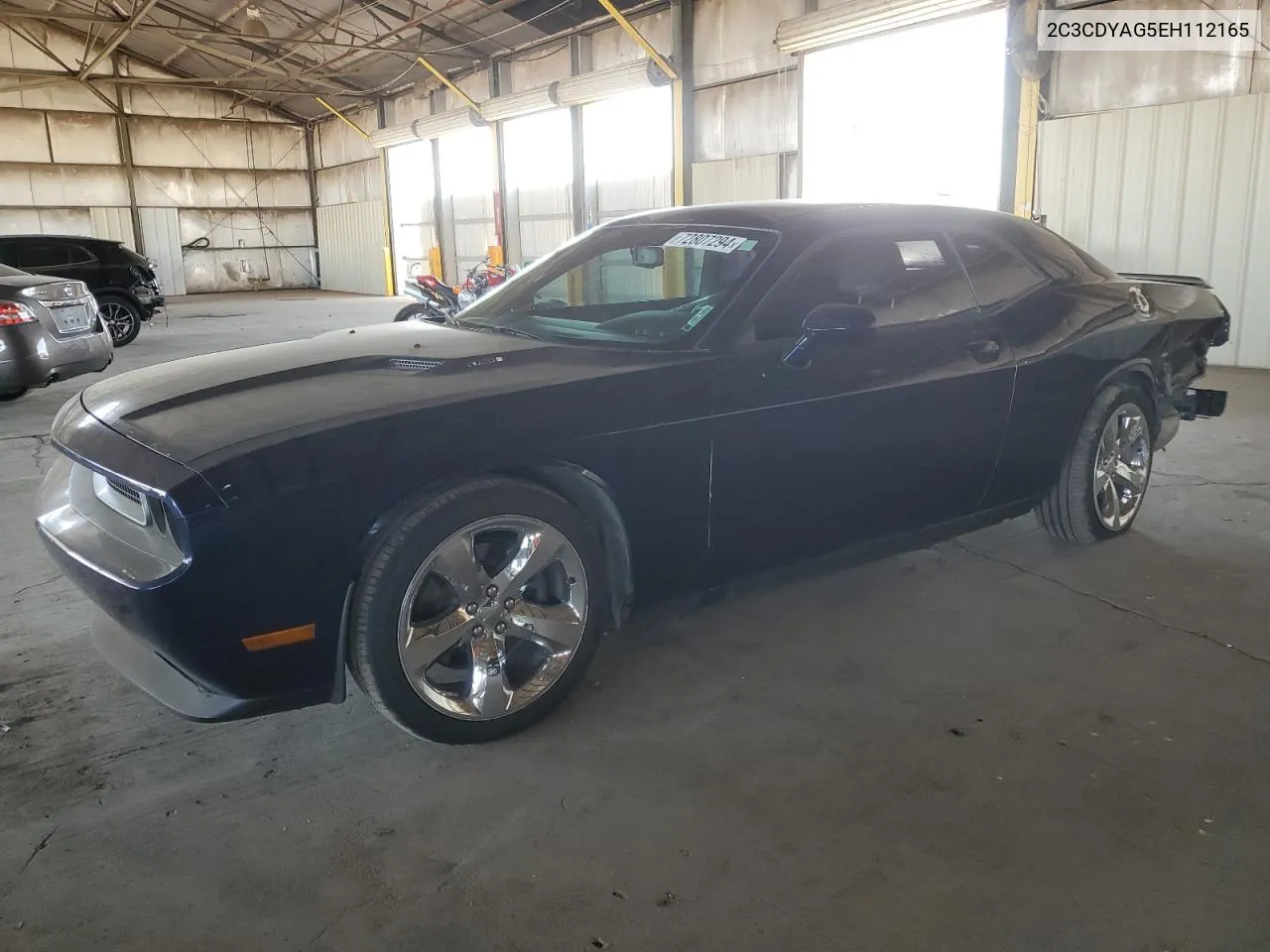 2014 Dodge Challenger Sxt VIN: 2C3CDYAG5EH112165 Lot: 72807294