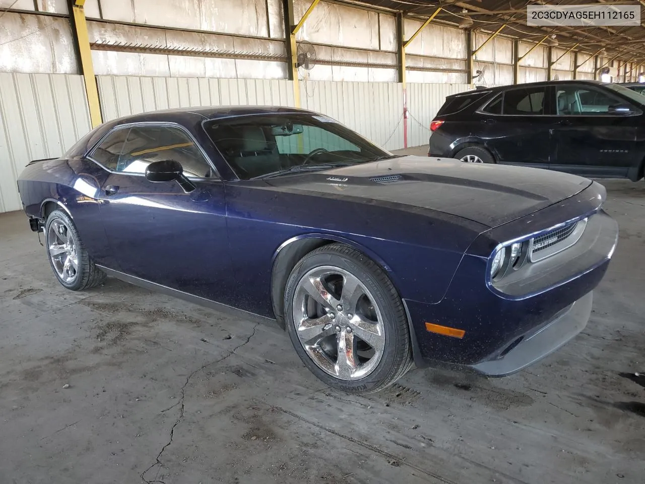 2014 Dodge Challenger Sxt VIN: 2C3CDYAG5EH112165 Lot: 72807294