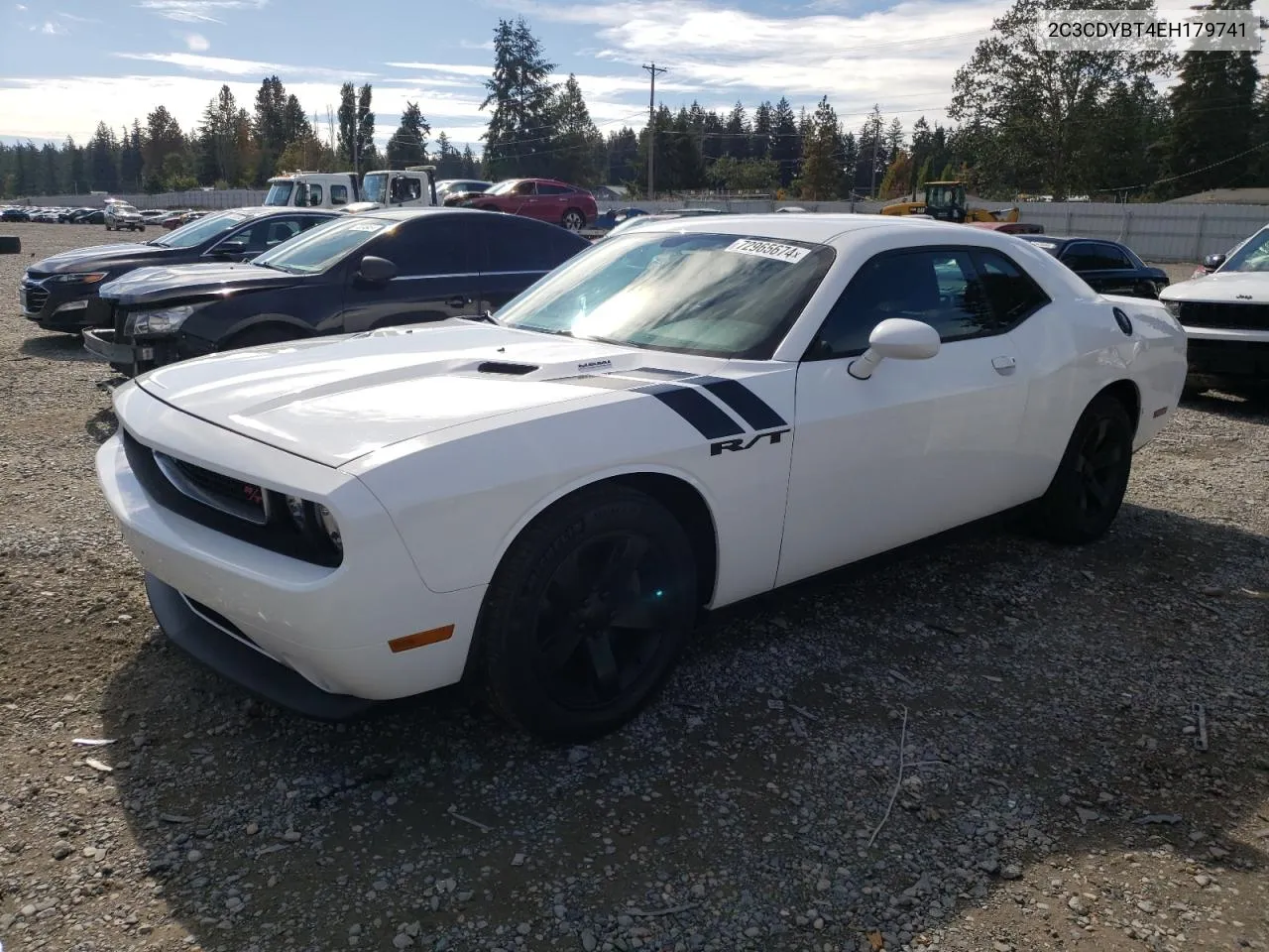 2014 Dodge Challenger R/T VIN: 2C3CDYBT4EH179741 Lot: 72965674