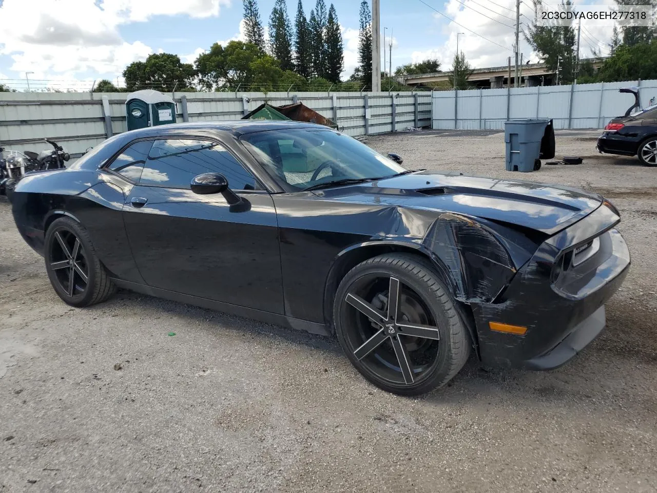 2014 Dodge Challenger Sxt VIN: 2C3CDYAG6EH277318 Lot: 73034984