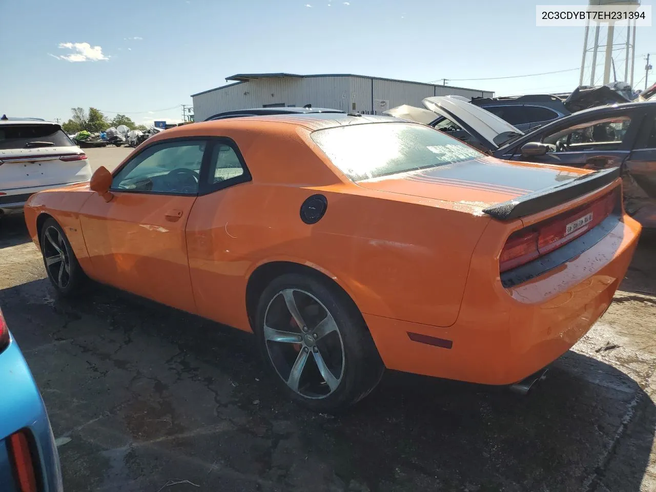 2014 Dodge Challenger R/T VIN: 2C3CDYBT7EH231394 Lot: 73204334