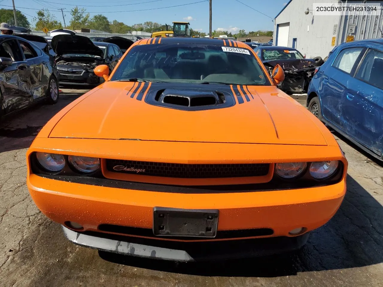 2014 Dodge Challenger R/T VIN: 2C3CDYBT7EH231394 Lot: 73204334