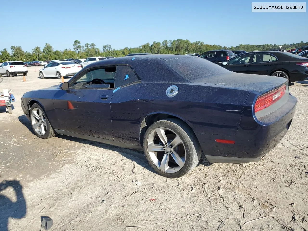 2C3CDYAG5EH298810 2014 Dodge Challenger Sxt