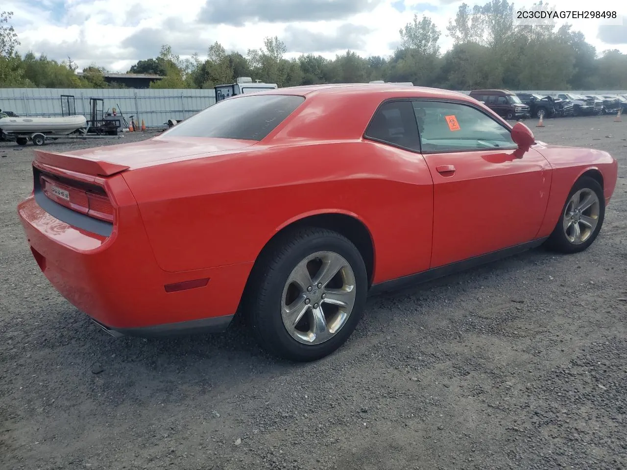 2014 Dodge Challenger Sxt VIN: 2C3CDYAG7EH298498 Lot: 73402014