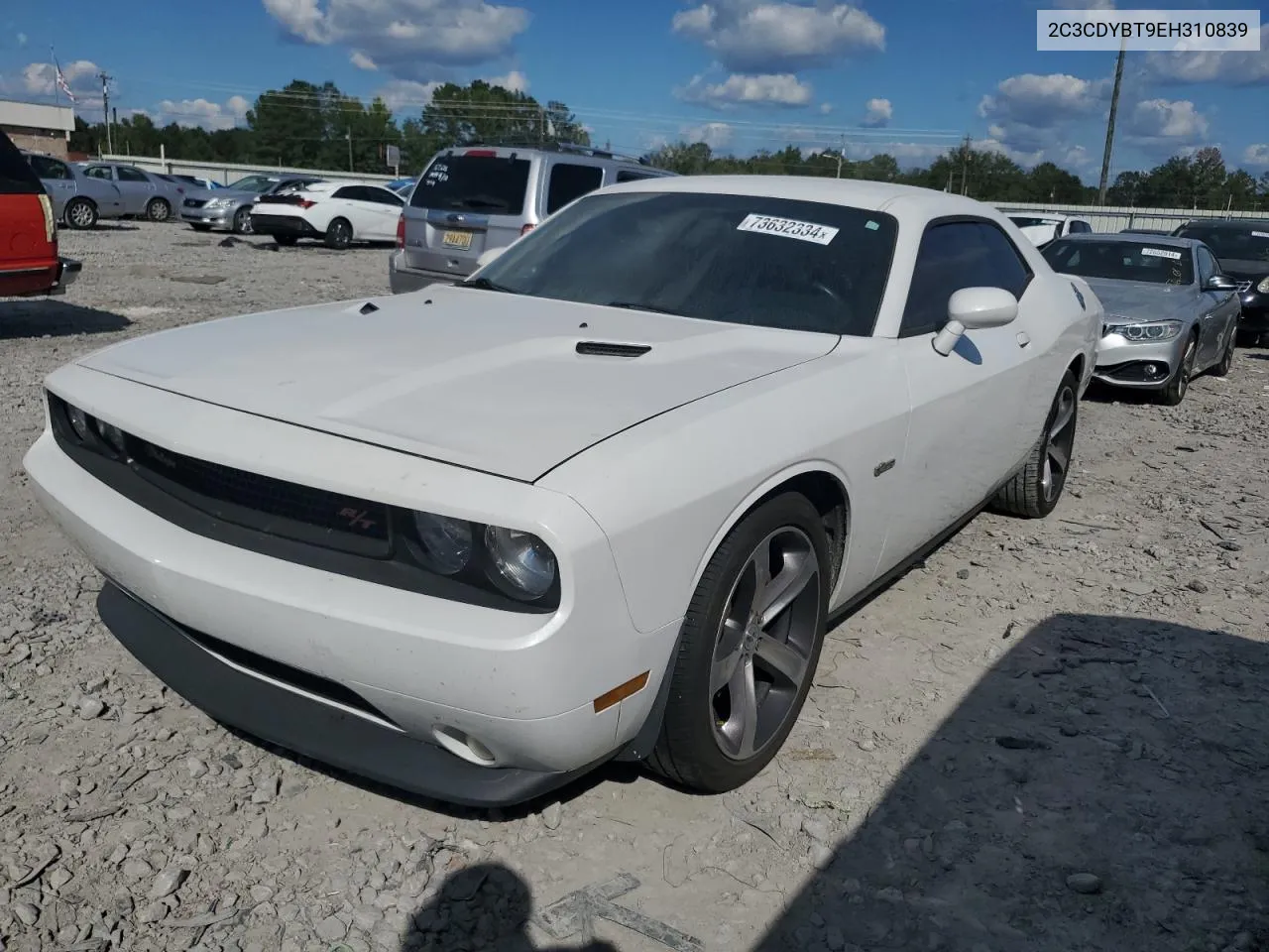 2014 Dodge Challenger R/T VIN: 2C3CDYBT9EH310839 Lot: 73632334