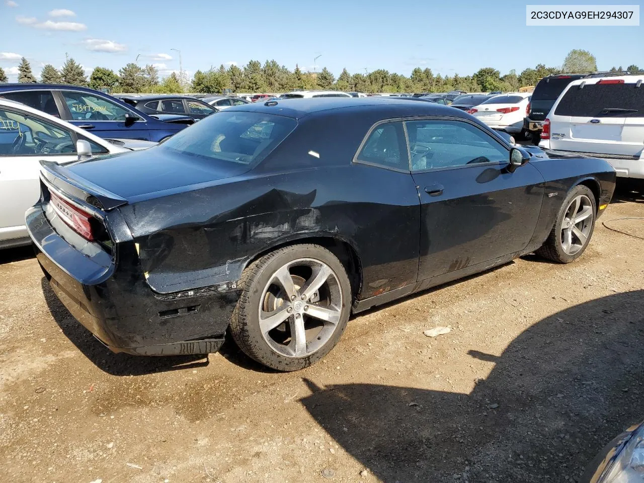 2014 Dodge Challenger Sxt VIN: 2C3CDYAG9EH294307 Lot: 73797754