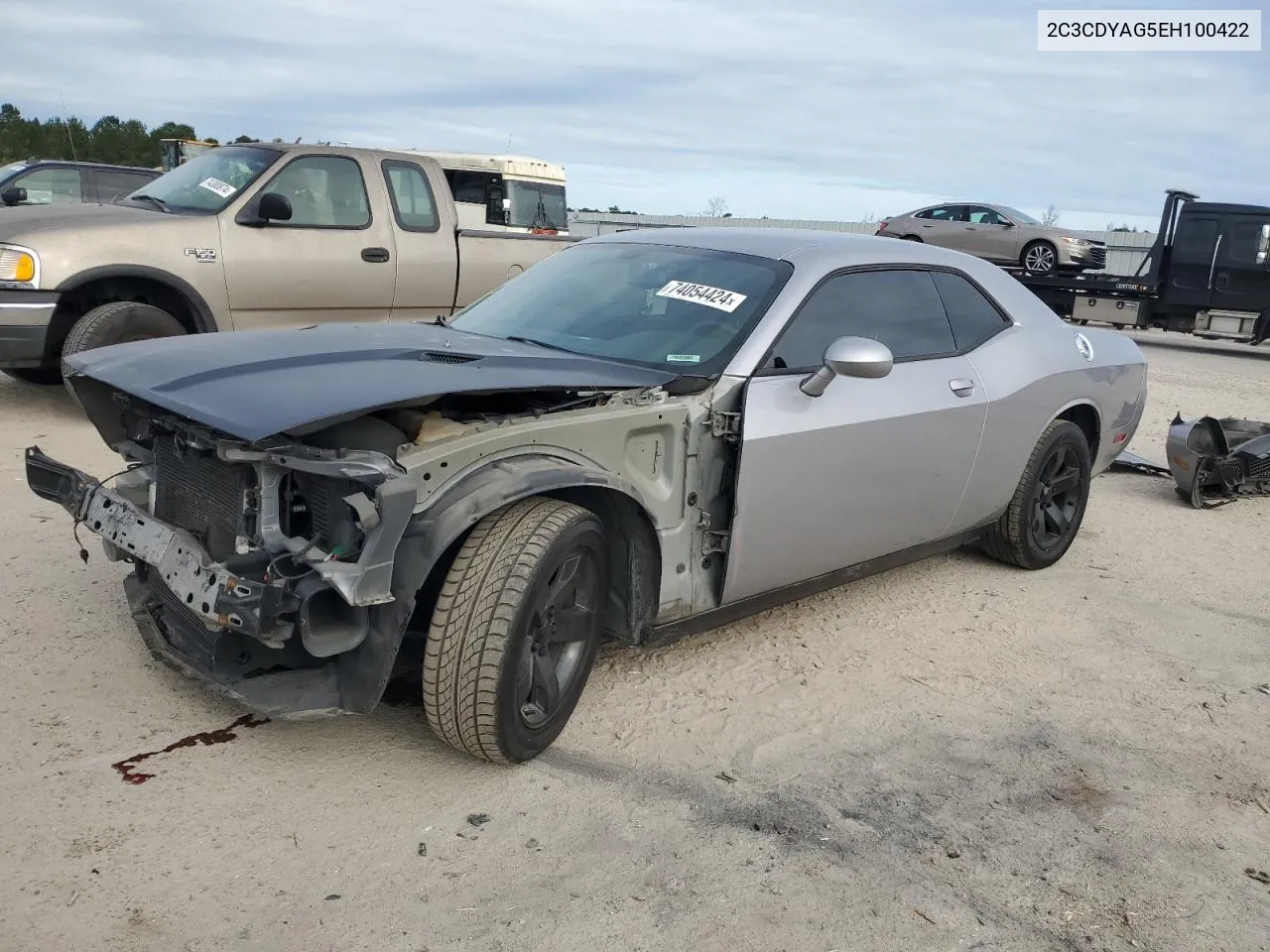 2014 Dodge Challenger Sxt VIN: 2C3CDYAG5EH100422 Lot: 74054424