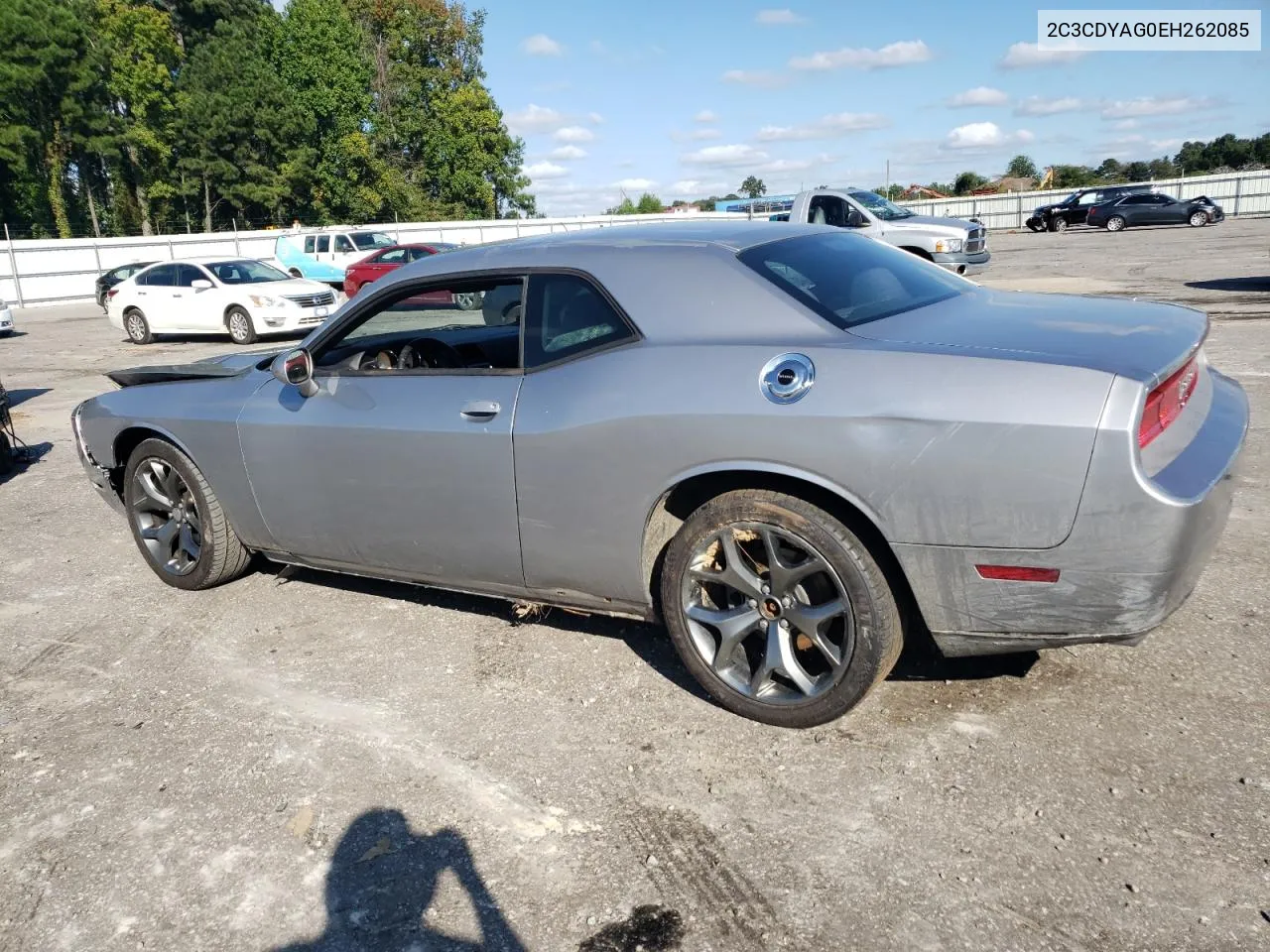 2C3CDYAG0EH262085 2014 Dodge Challenger Sxt