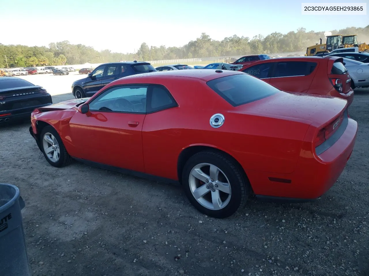 2014 Dodge Challenger Sxt VIN: 2C3CDYAG5EH293865 Lot: 74576804