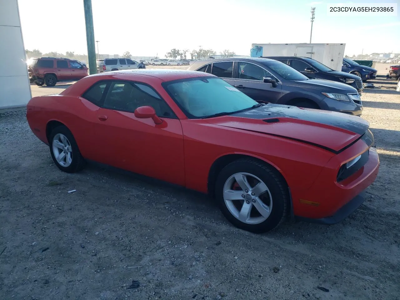 2014 Dodge Challenger Sxt VIN: 2C3CDYAG5EH293865 Lot: 74576804