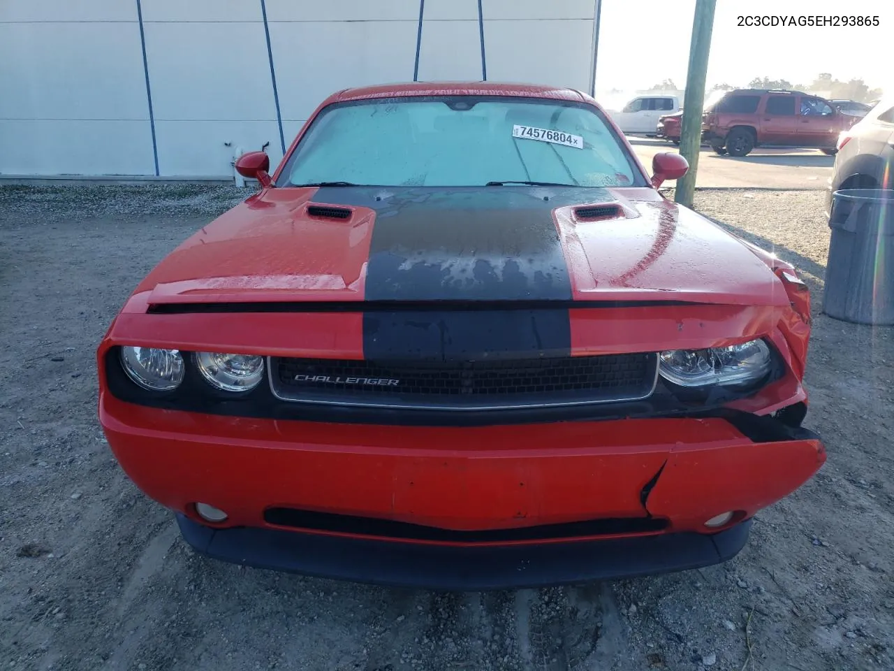 2014 Dodge Challenger Sxt VIN: 2C3CDYAG5EH293865 Lot: 74576804