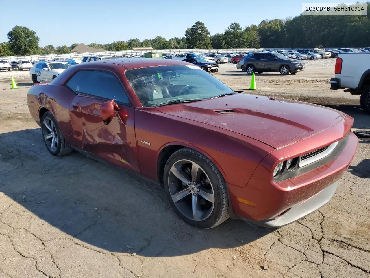 2014 Dodge Challenger R/T VIN: 2C3CDYBT5EH310904 Lot: 74593614