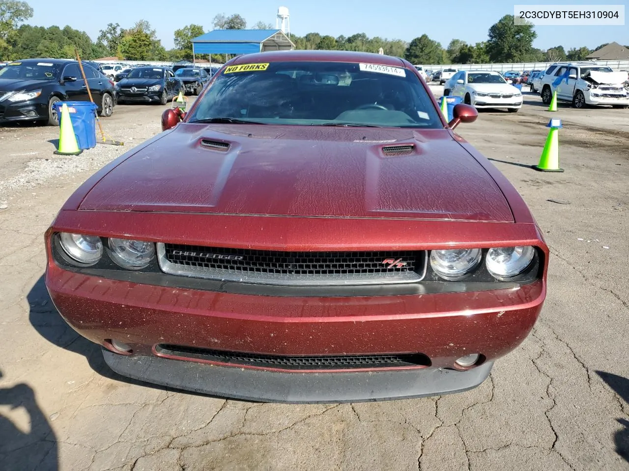 2014 Dodge Challenger R/T VIN: 2C3CDYBT5EH310904 Lot: 74593614