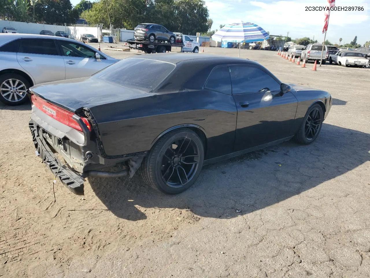 2014 Dodge Challenger Sxt VIN: 2C3CDYAG0EH289786 Lot: 74804674