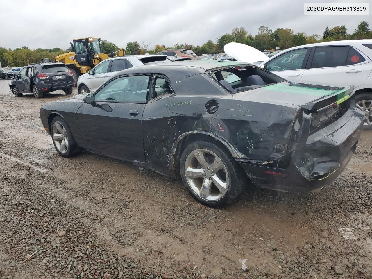 2014 Dodge Challenger Sxt VIN: 2C3CDYAG9EH313809 Lot: 74846844