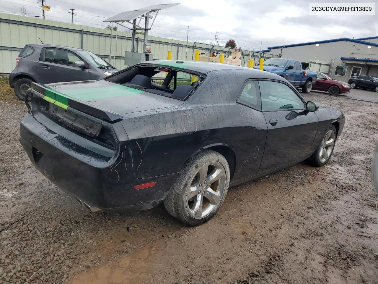 2014 Dodge Challenger Sxt VIN: 2C3CDYAG9EH313809 Lot: 74846844