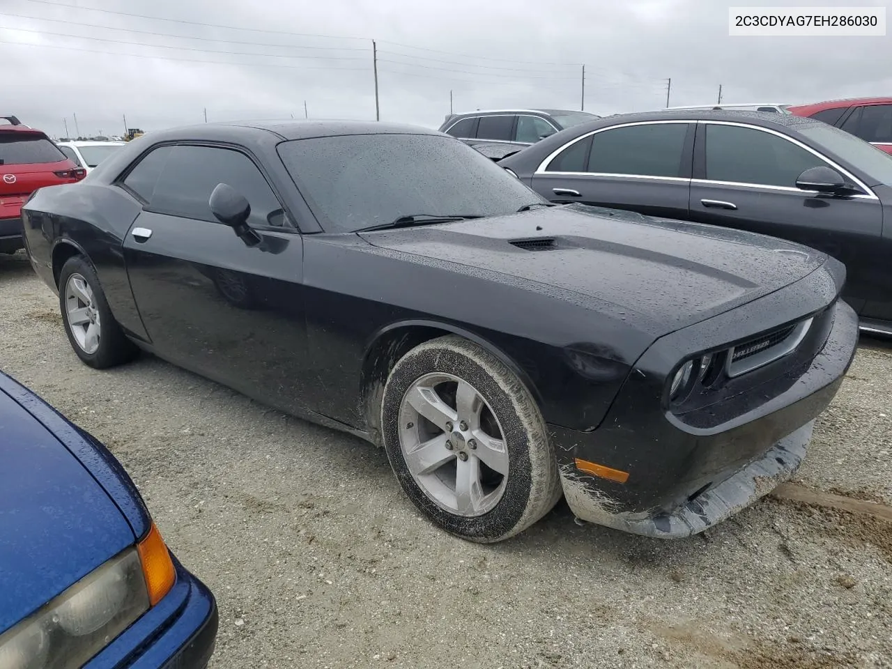 2014 Dodge Challenger Sxt VIN: 2C3CDYAG7EH286030 Lot: 75094474