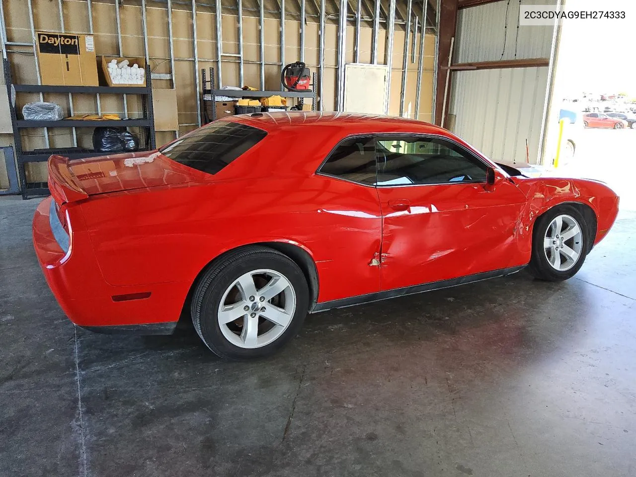 2014 Dodge Challenger Sxt VIN: 2C3CDYAG9EH274333 Lot: 75276404