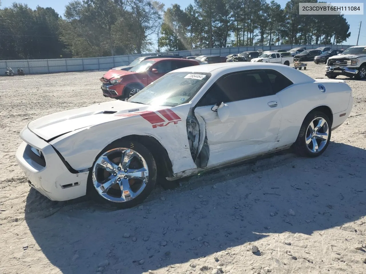 2014 Dodge Challenger R/T VIN: 2C3CDYBT6EH111084 Lot: 75554464