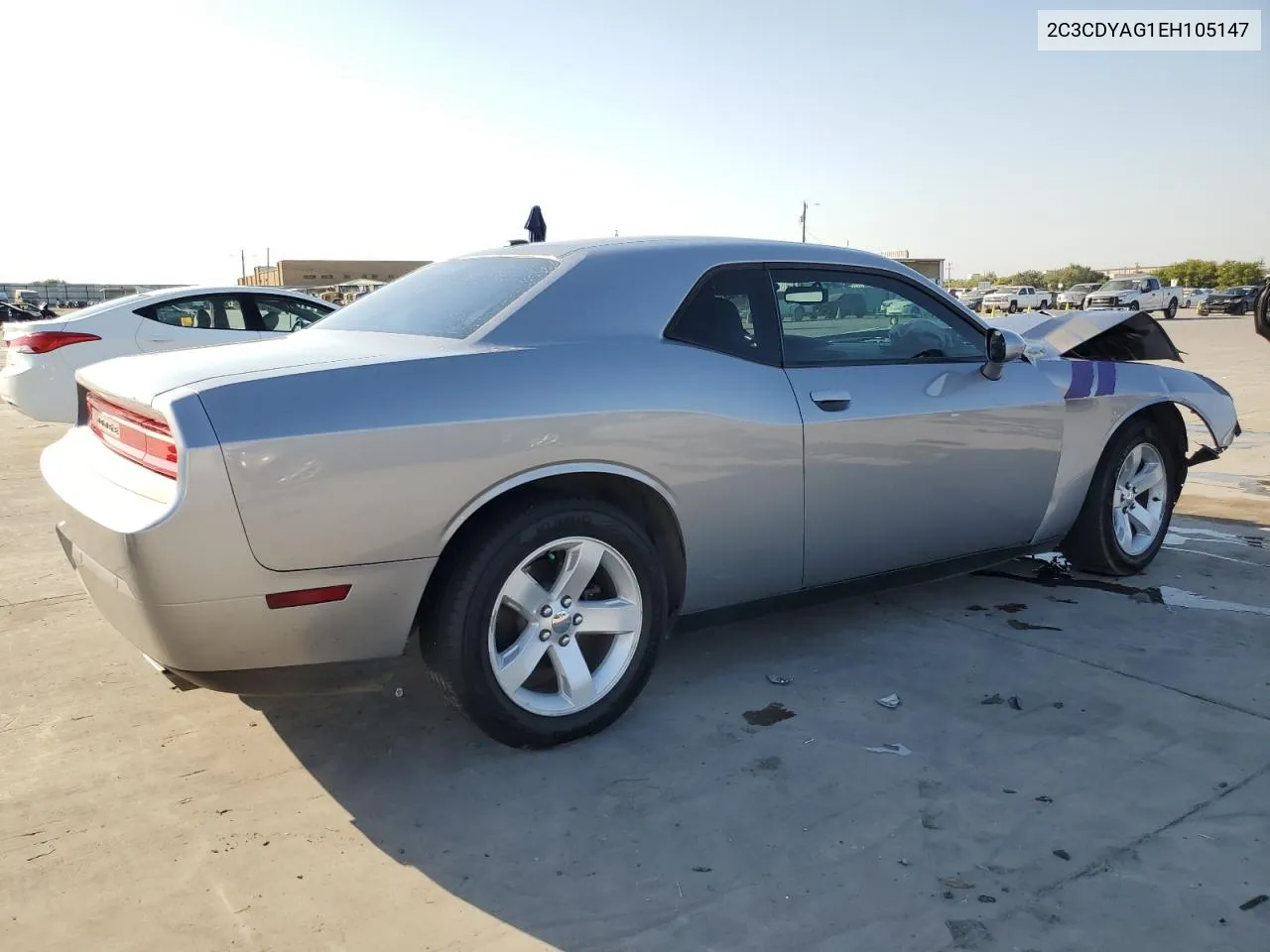 2C3CDYAG1EH105147 2014 Dodge Challenger Sxt