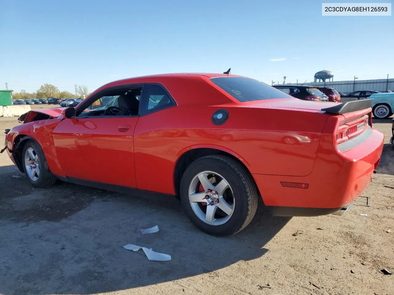 2014 Dodge Challenger Sxt VIN: 2C3CDYAG8EH126593 Lot: 76146944