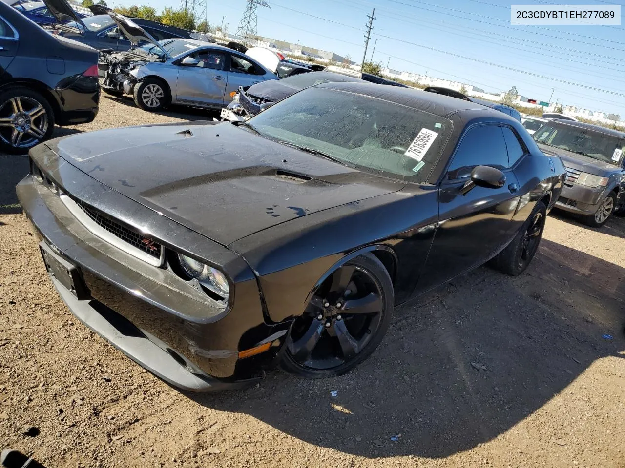 2014 Dodge Challenger R/T VIN: 2C3CDYBT1EH277089 Lot: 76163894