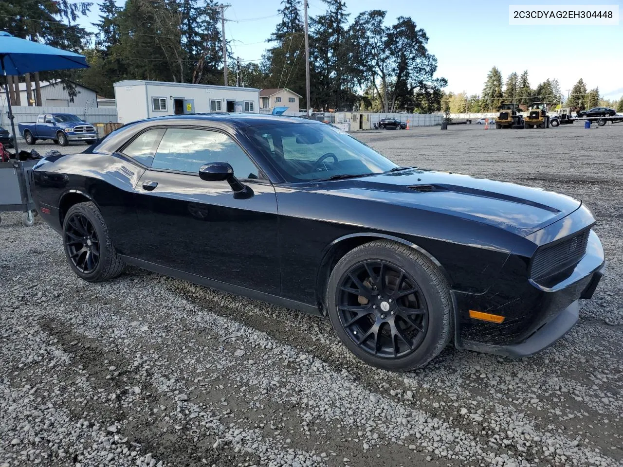 2C3CDYAG2EH304448 2014 Dodge Challenger Sxt