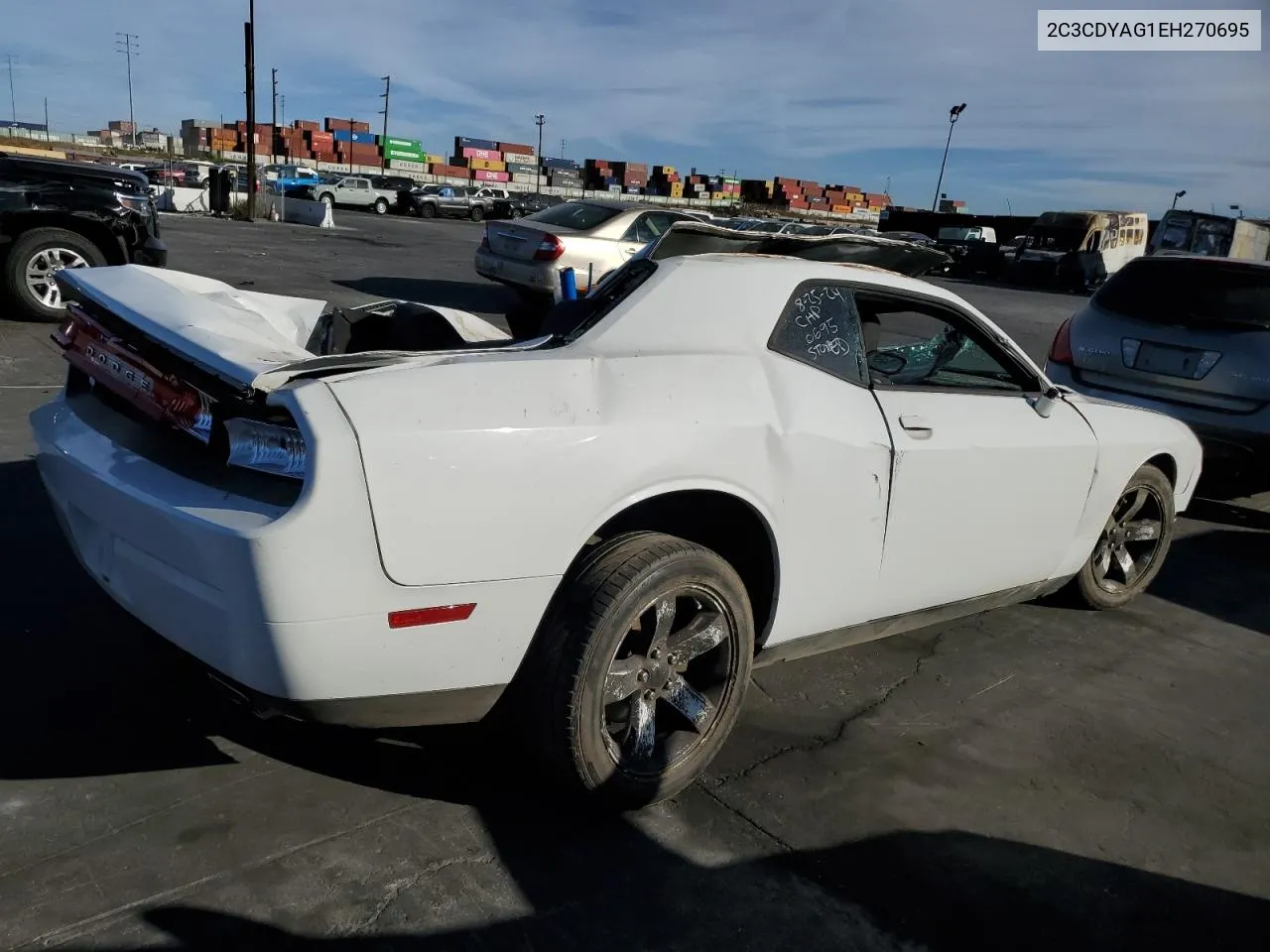 2014 Dodge Challenger Sxt VIN: 2C3CDYAG1EH270695 Lot: 76572104