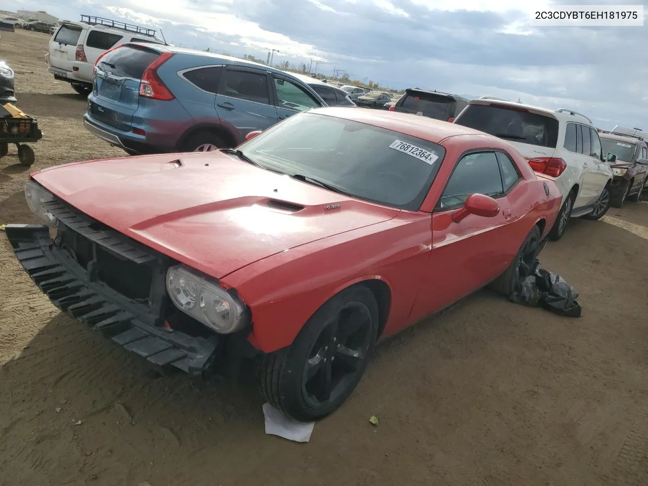 2014 Dodge Challenger R/T VIN: 2C3CDYBT6EH181975 Lot: 76812364