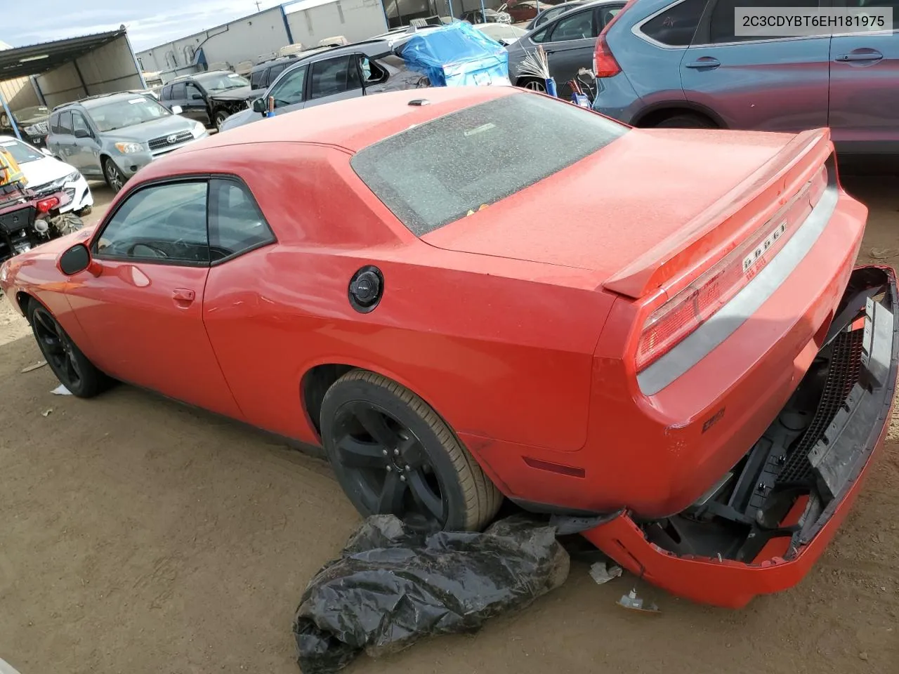 2014 Dodge Challenger R/T VIN: 2C3CDYBT6EH181975 Lot: 76812364